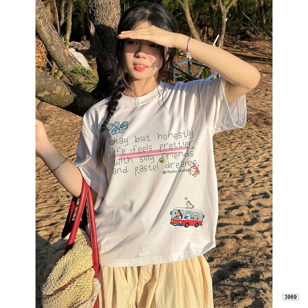 Áo thun nữ form boxy phong cách dễ thương Miucho 3969_thumbnail_4