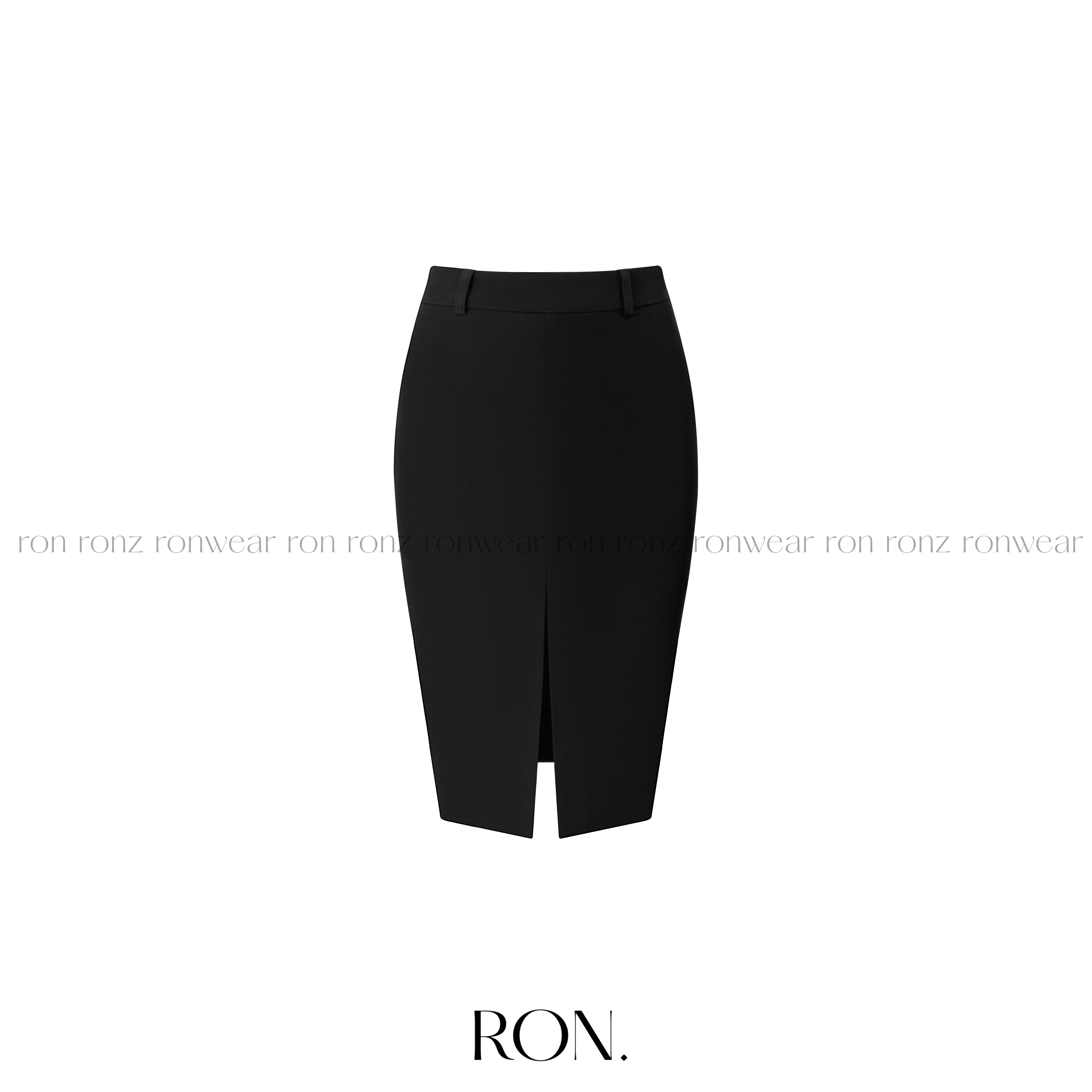 Chân váy xẻ trước