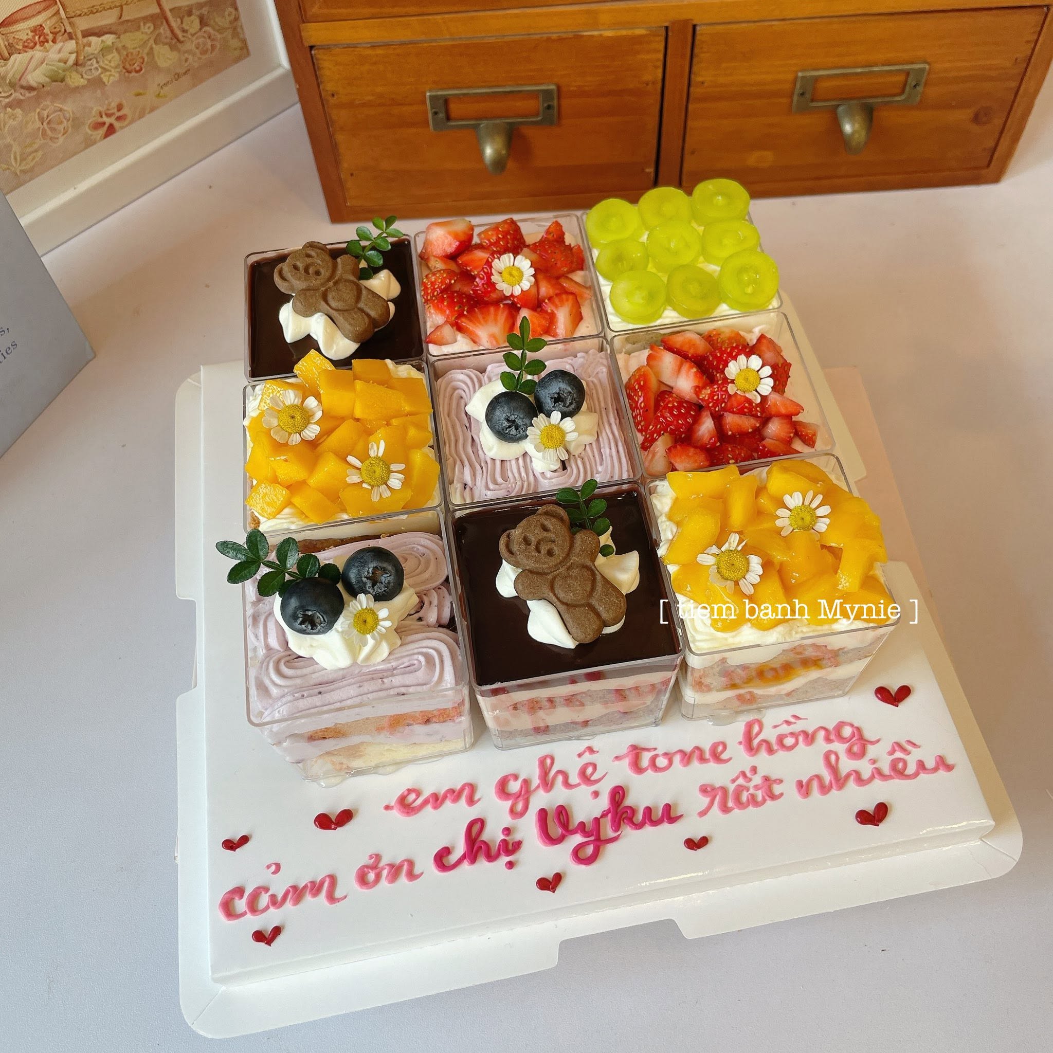 Set 9 bánh cốc mix vị