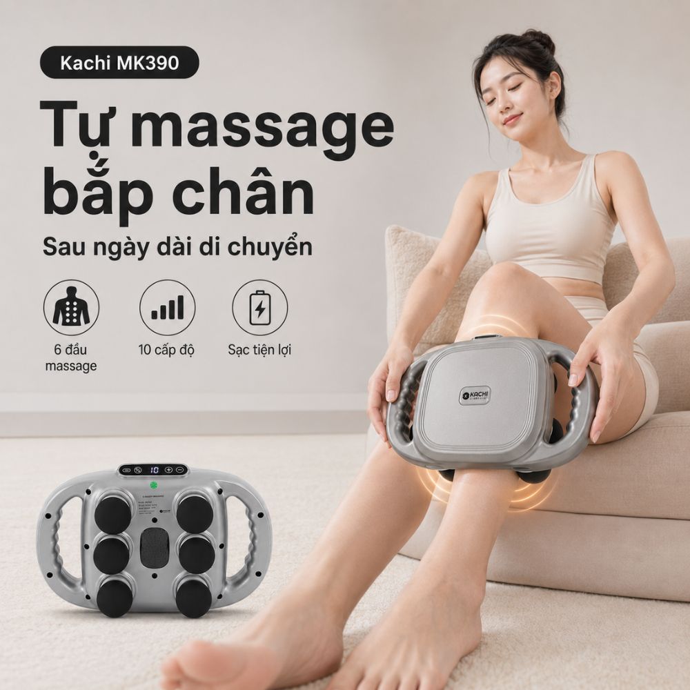 Máy Massage 6 Đầu Rung Kachi MK390 Chạy Pin - Giải Pháp Thư Giãn Tối Ưu Cho Cơ Thể_thumbnail_4