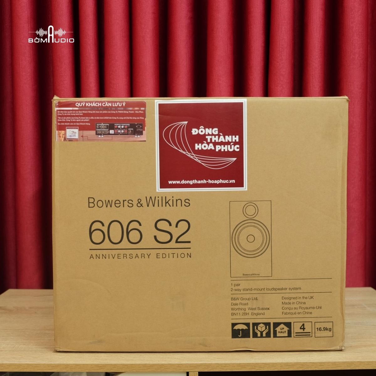 [TRƯNG BÀY – FULLBOX 99%] Loa Bookshelf B&W 606 S2 “ANNIVERSARY EDITION”_thumbnail_8