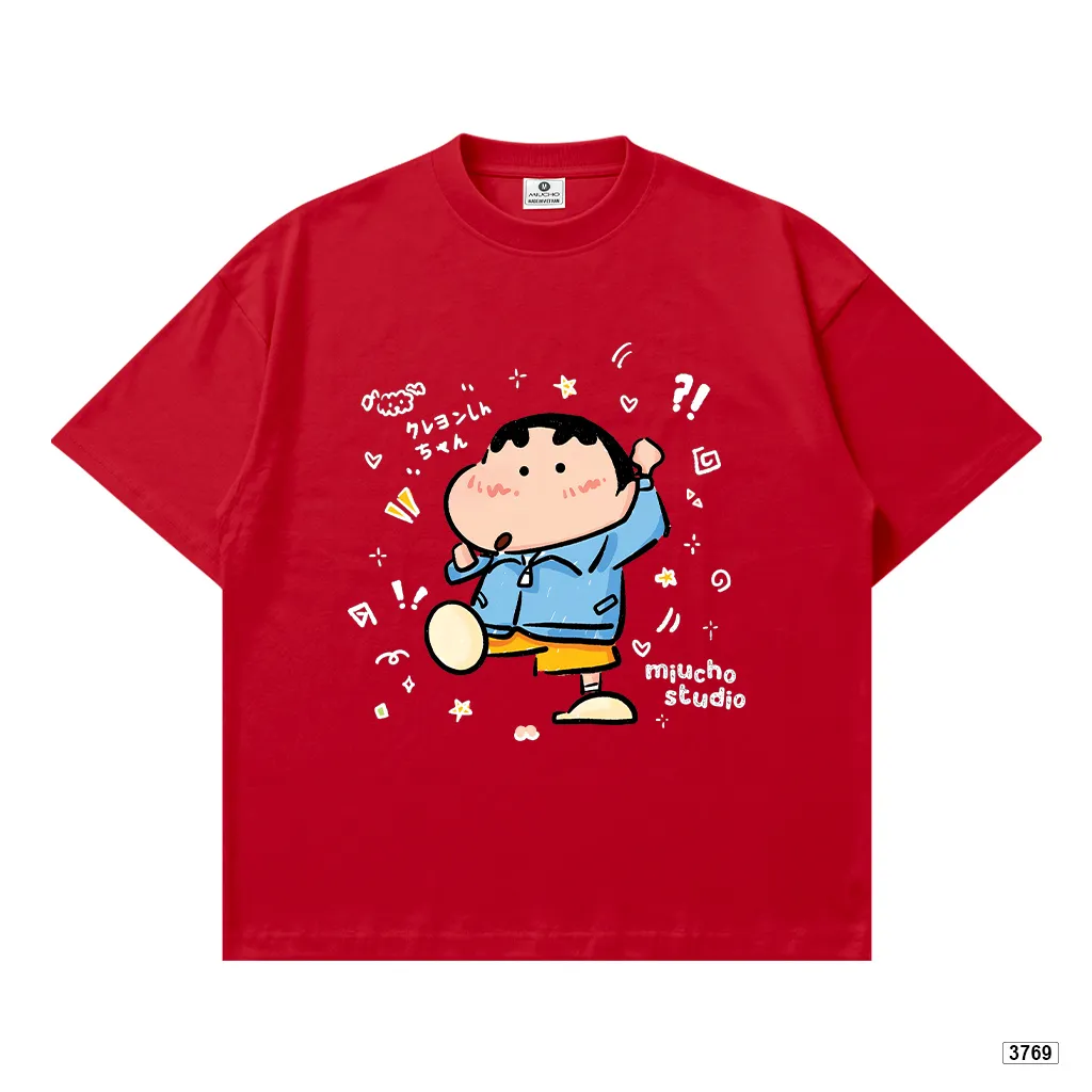 Áo thun nữ form boxy Shinnosuke phong cách đáng yêu Miucho 3769_thumbnail_14