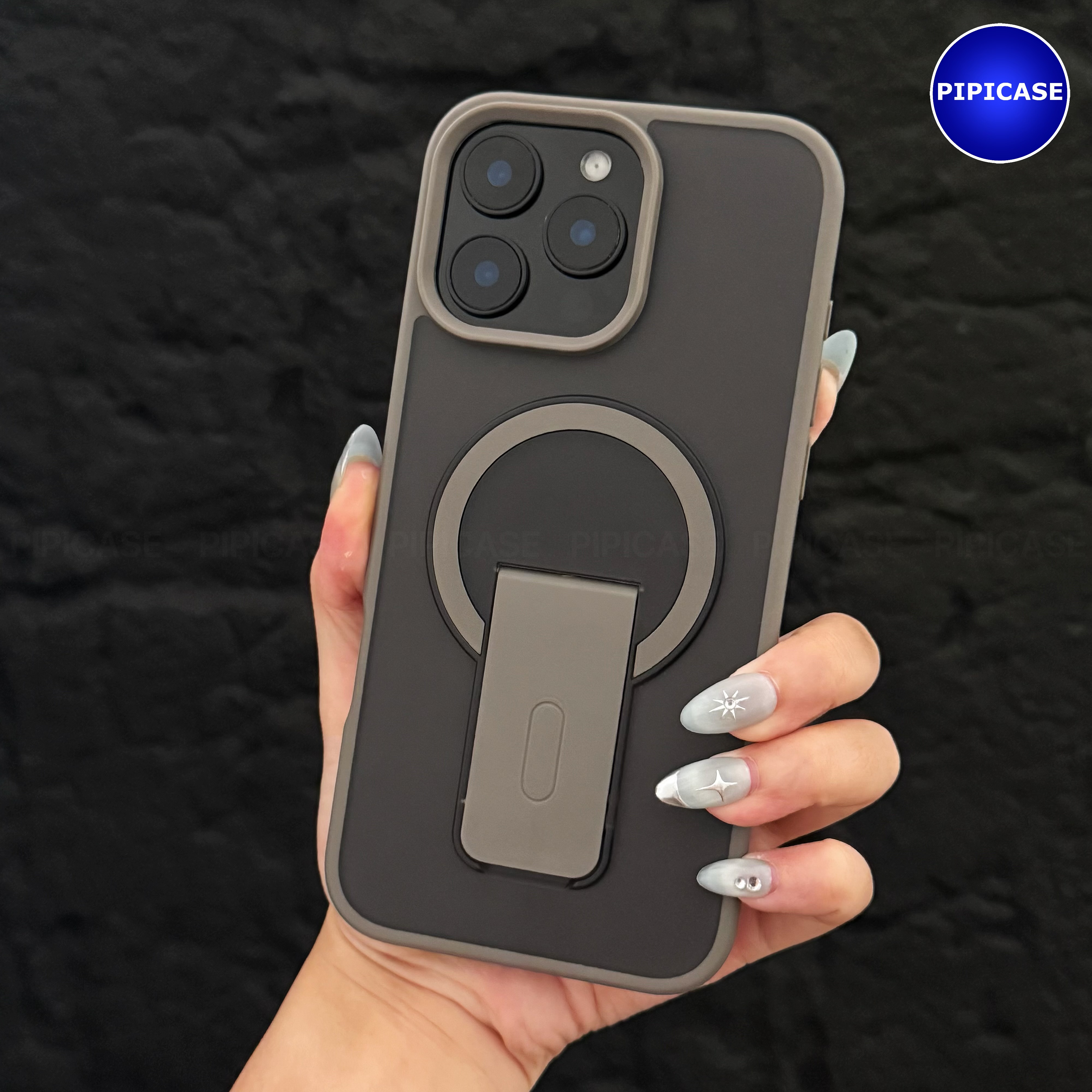 Ốp Lưng iPhone 16 Pro Max - Quin - Xám_thumbnail_19