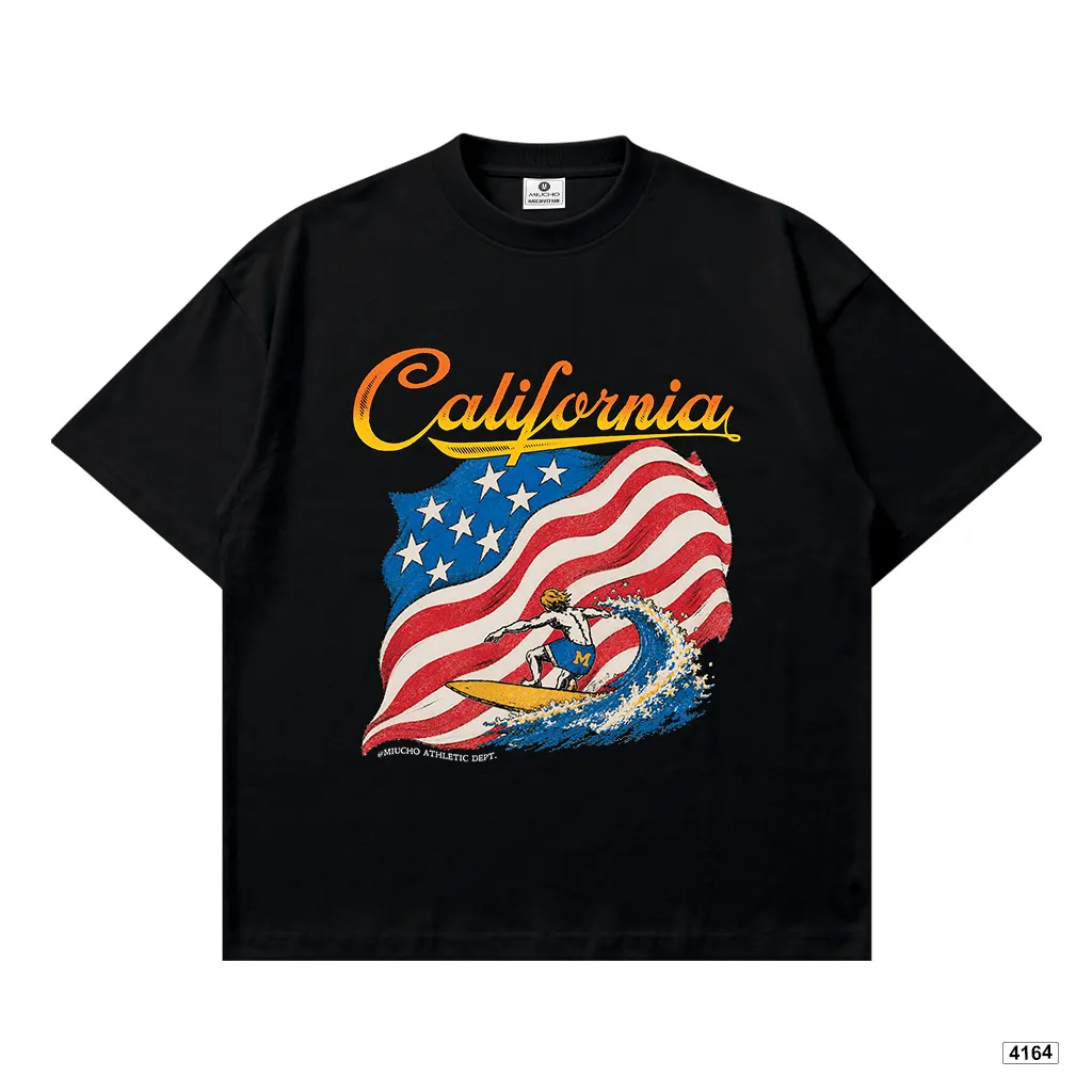 Áo thun boxy nam nữ street style California Miucho 4164_thumbnail_0