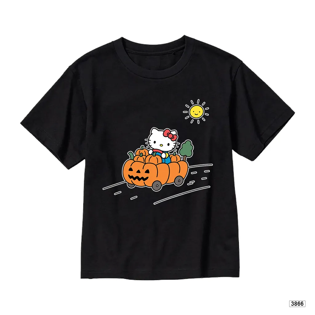 Áo thun bé gái form rộng Kittie Pumpkin Kado 3866_thumbnail_8