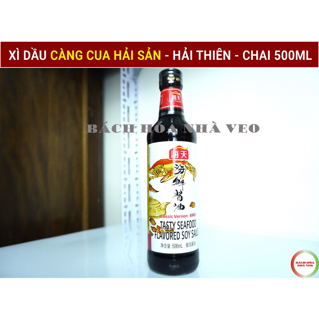 [SALE SỐC] Xì Dầu Càng Cua Hải Sản Hiệu Hải Thiên, Chai 500ml - Hàng Ngon_thumbnail_3