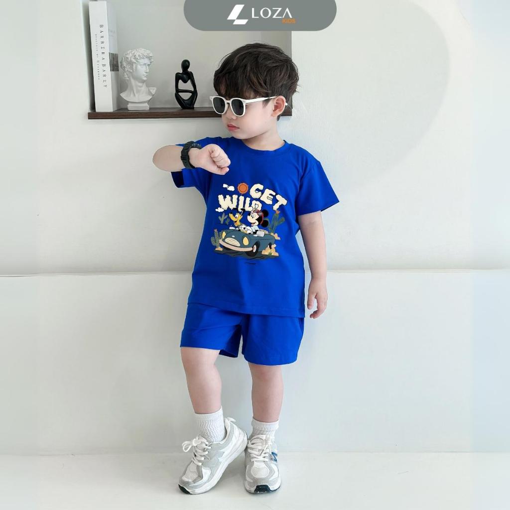 [XẢ KHO SIZE 120] Bộ đồ cho bé trai nhiều mẫu Size 120 - Quần áo bé gái  từ 19-22kg - Loza Kids XB003_thumbnail_9