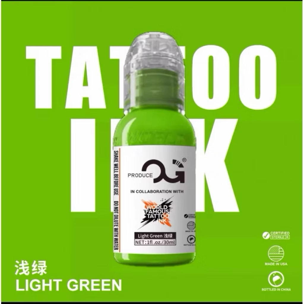 OG x World Famous Ink - Light Green