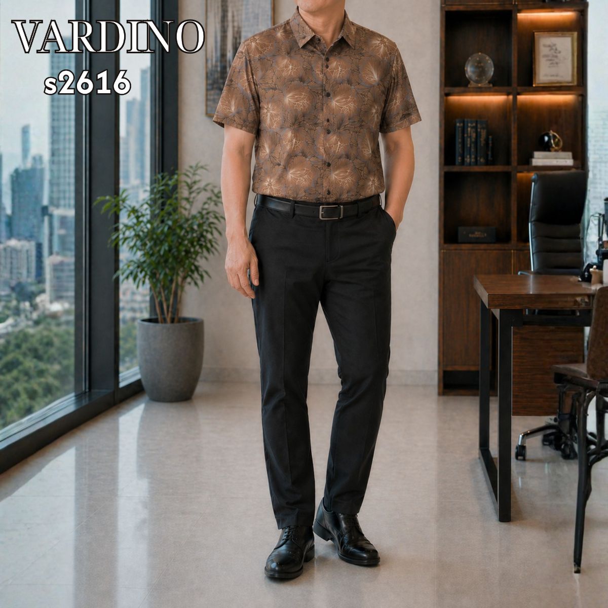 Sơ mi hoạ tiết Vardino S2616_thumbnail_4