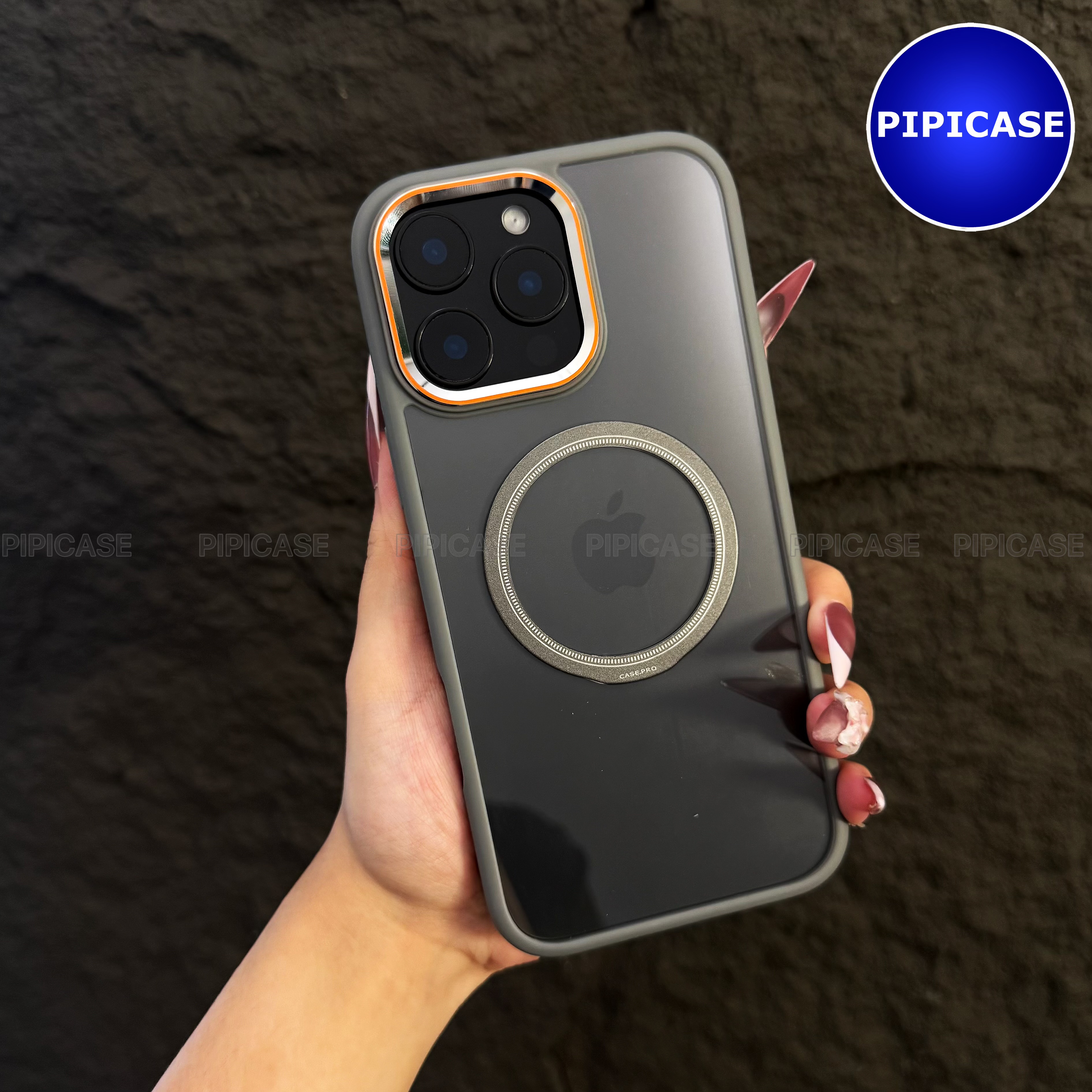 Ốp Lưng iPhone 16 Pro Max - Wigu - Xám_thumbnail_9