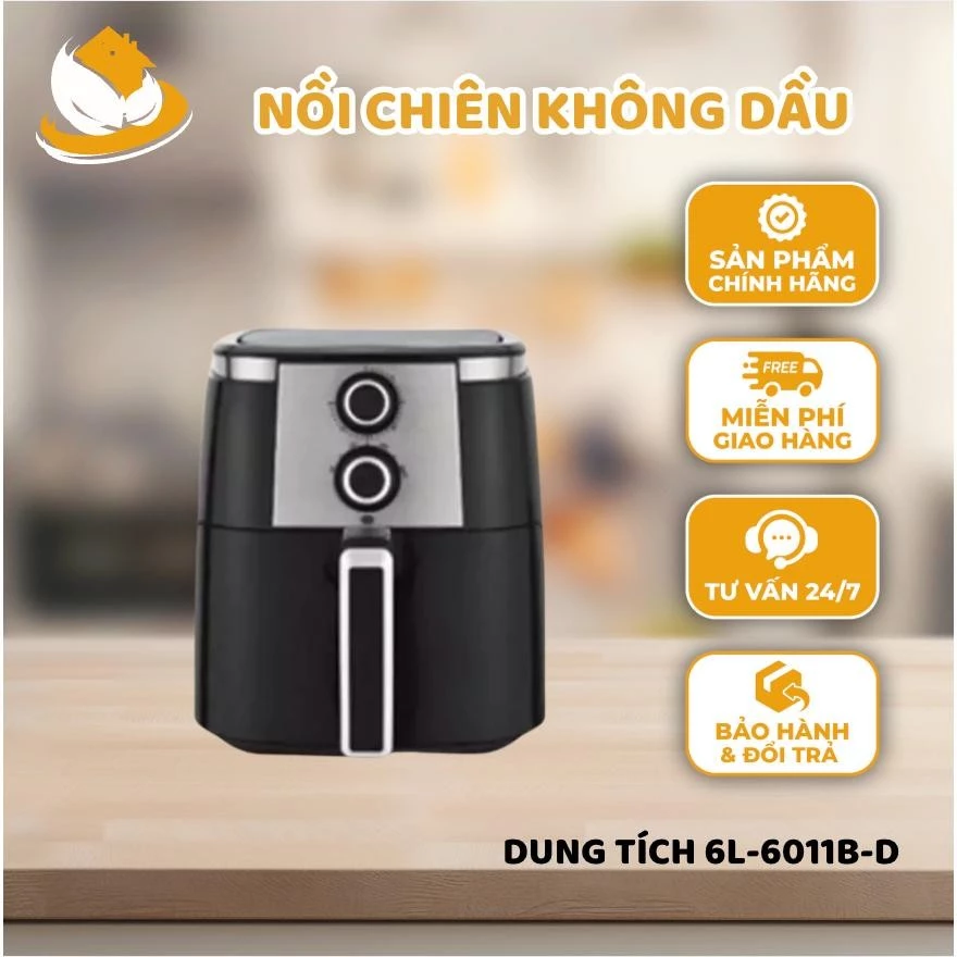  Nồi Chiên Không Dầu 7L Nội Địa Trung - Nồi Chiên Không Dầu Cao Cấp Tiết Kiệm Điện Năng_thumbnail_5