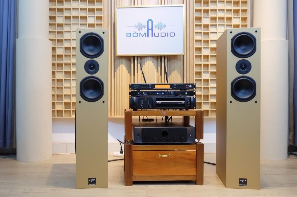 Hình ảnh chụp thực tế Combo Cục Đẩy DBAUCOUSTIC B2800 + Vang Số DBAUCOUSTIC S700PLUS + Micro DBAUCOUSTIC 450II + Loa PARAMAX D88 LUXURY - B48 tại Bờm Audio.