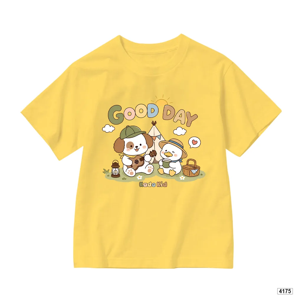 Áo thun trẻ em gấu con Good day Kado 4175_thumbnail_1