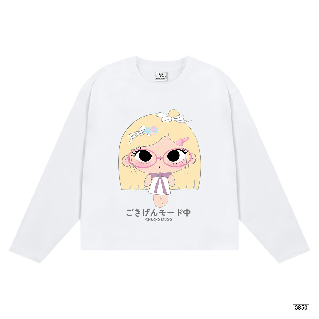 Áo thun tay dài form boxy Anime girl phong cách ulzzang dễ thương cá tính Miucho 3850_thumbnail_0