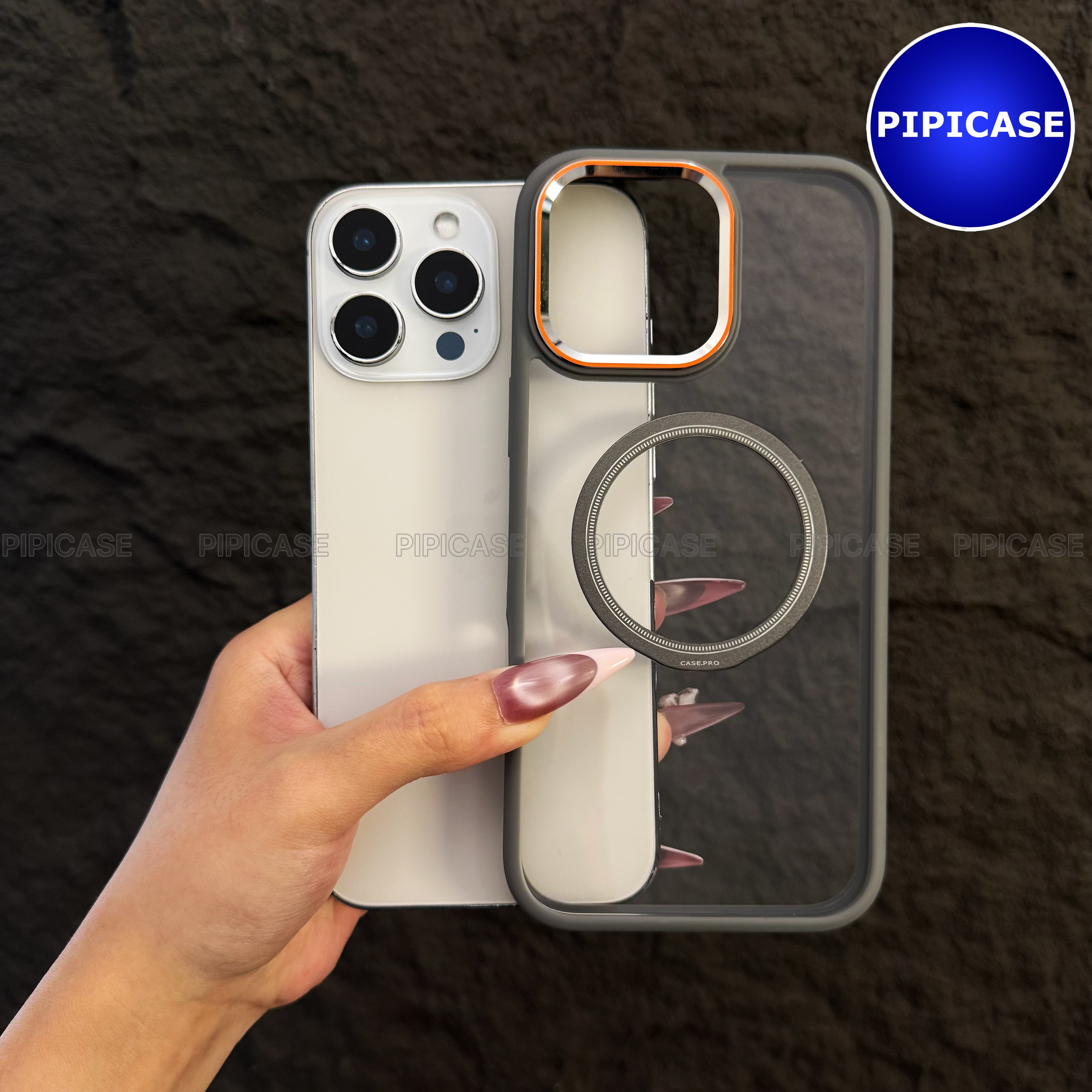 Ốp Lưng iPhone 16 Pro Max - Wigu - Xám_thumbnail_14