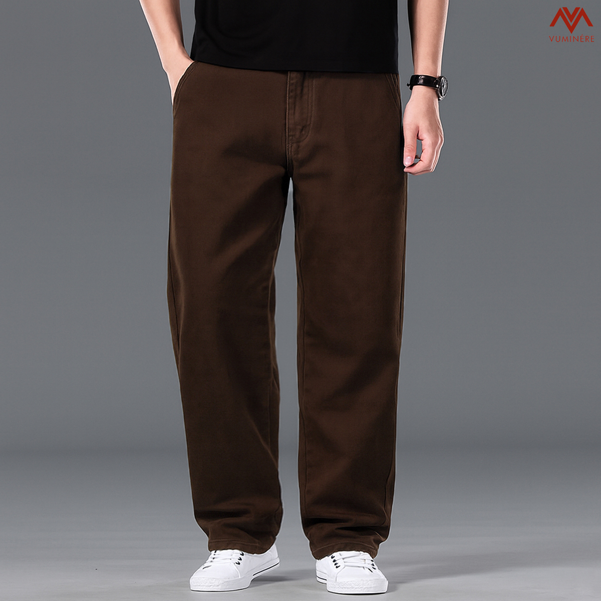 Quần Jeans nam dáng suông rộng ( GP2 )