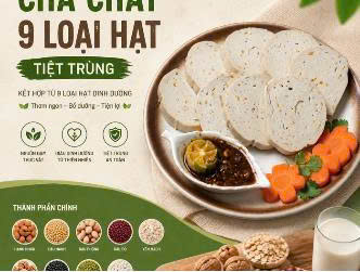 Chả Chay 9 Loại Hạt – Xu Hướng Thực Phẩm Dinh Dưỡng Trong Chế Độ Ăn Hiện Đại