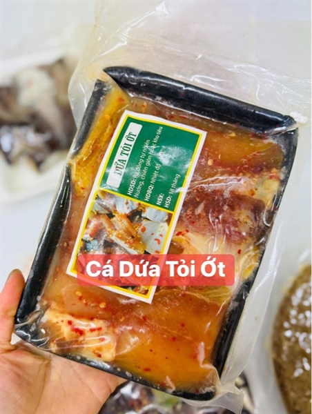 Cá dứa tỏi ớt 