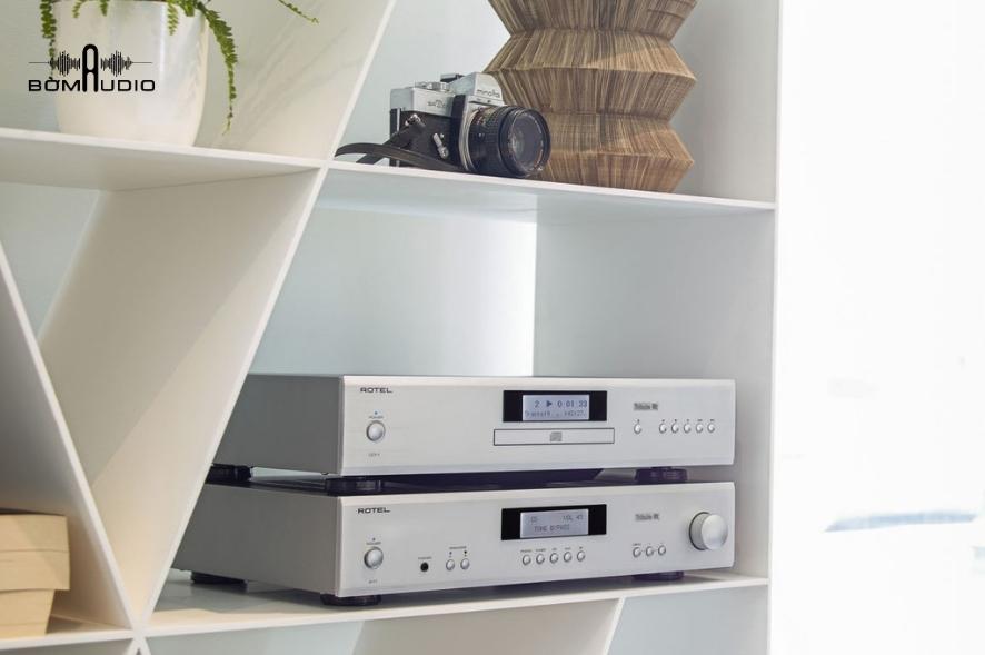 ĐẦU CD ROTEL CD11 TRIBUTE + AMPLY ROTE A11 TRIBUTE