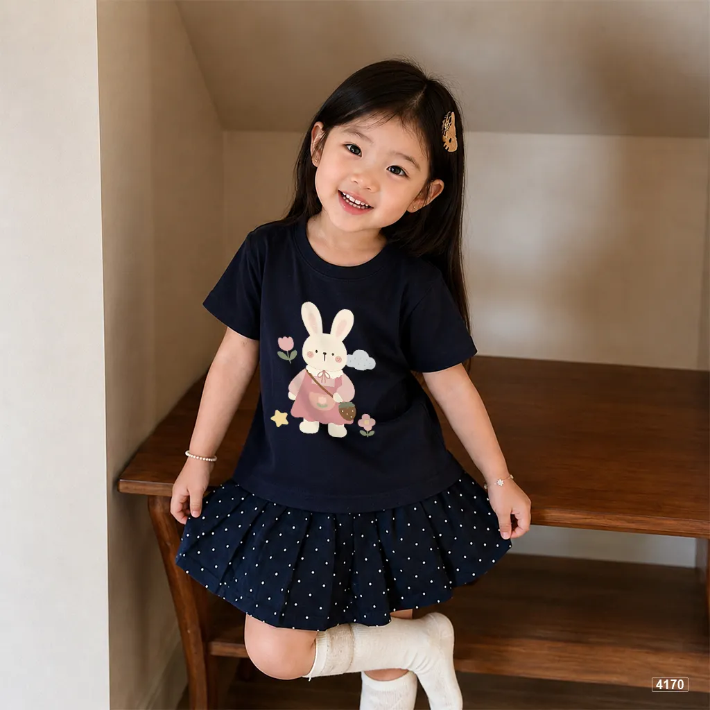 Áo thun bé gái Bunny chất thoáng mát Kado 4170_thumbnail_5