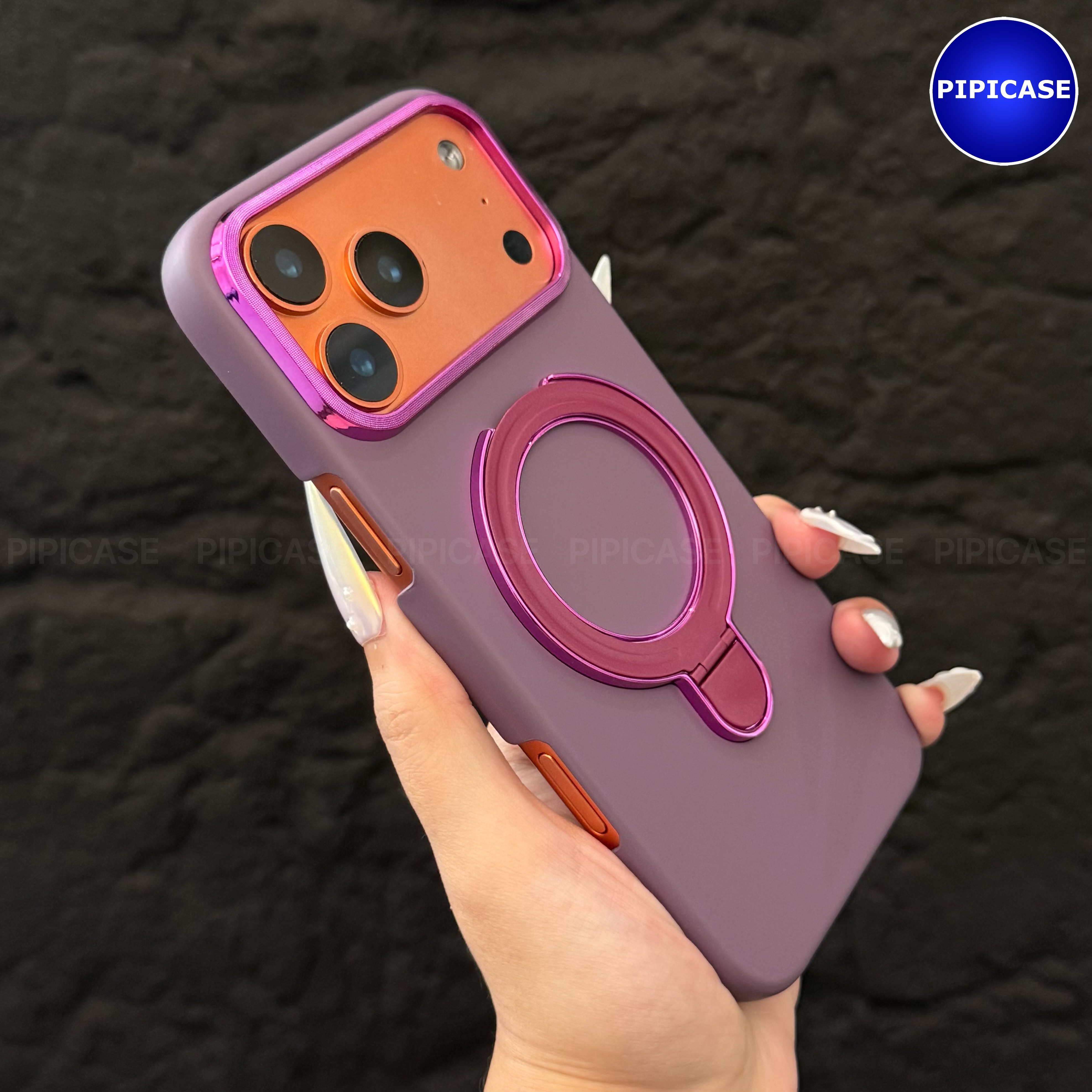 Ốp Lưng iPhone 17 Pro Max - Titan Force - Tím_thumbnail_3