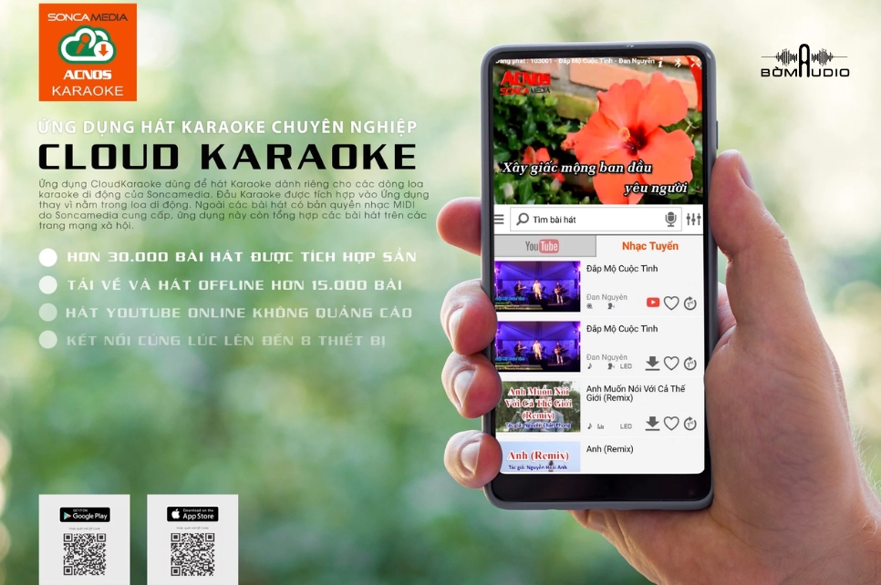 Ứng dụng chọn bài CloudKaraoke