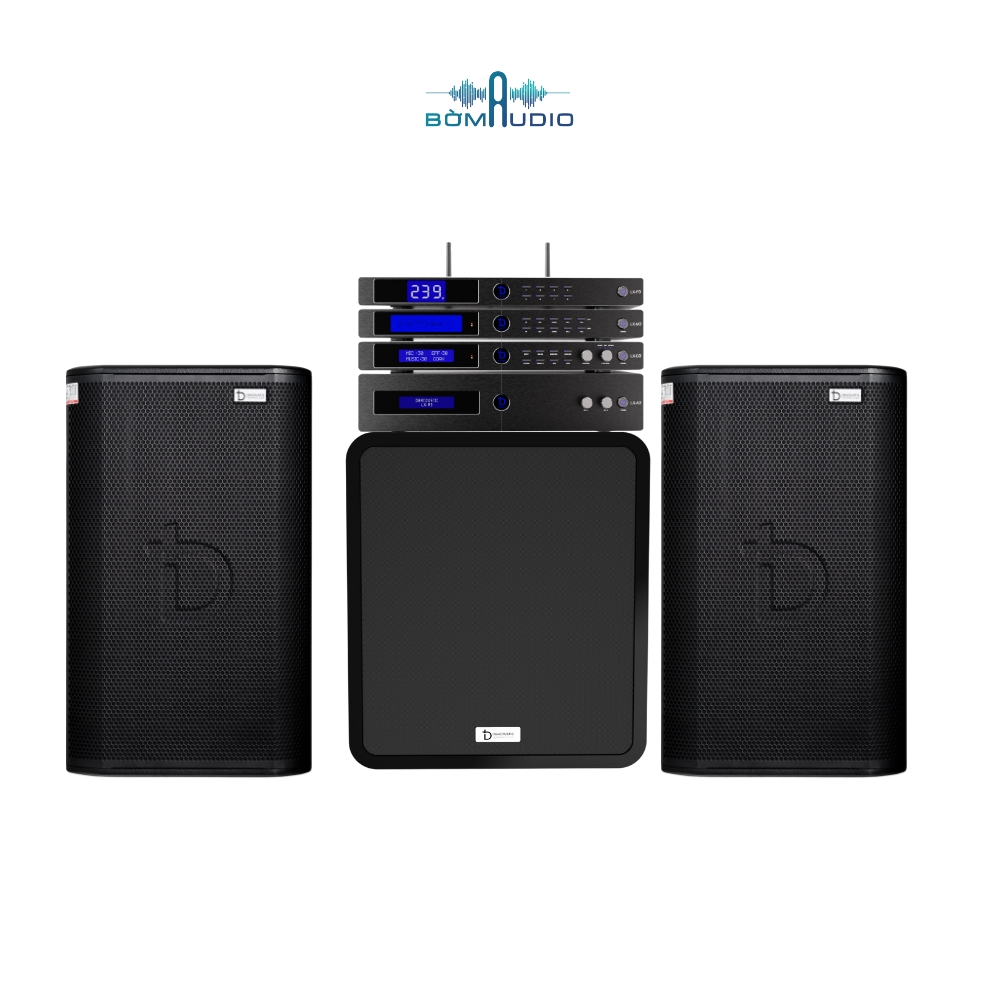 COMBO Quản Lý Nguồn DBACOUSTIC LX-P3 + Micro Không Dây DBACOUSTIC LX-M3 + Vang Số DBACOUSTIC LX-D3 + Cục Đẩy Công Suất DBACOUSTIC LX-A3 Loa + Karaoke DBACOUSTIC LX-S32 + Loa Sub DBACOUSTIC LX-S32SA - B45_thumbnail_2