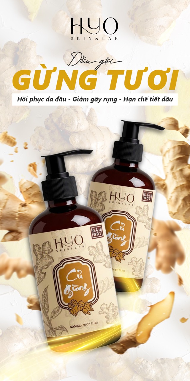 DẦU GỘI GỪNG 500ML - HYO SKIN & LAB_thumbnail_1