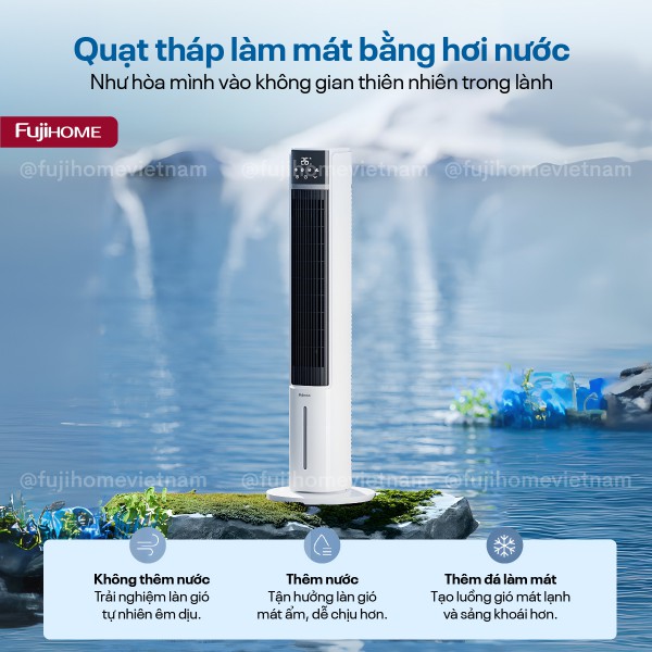 Quạt tháp làm mát bằng hơi nước  tích hợp lọc không khí  Ion AC-DT5E._thumbnail_9