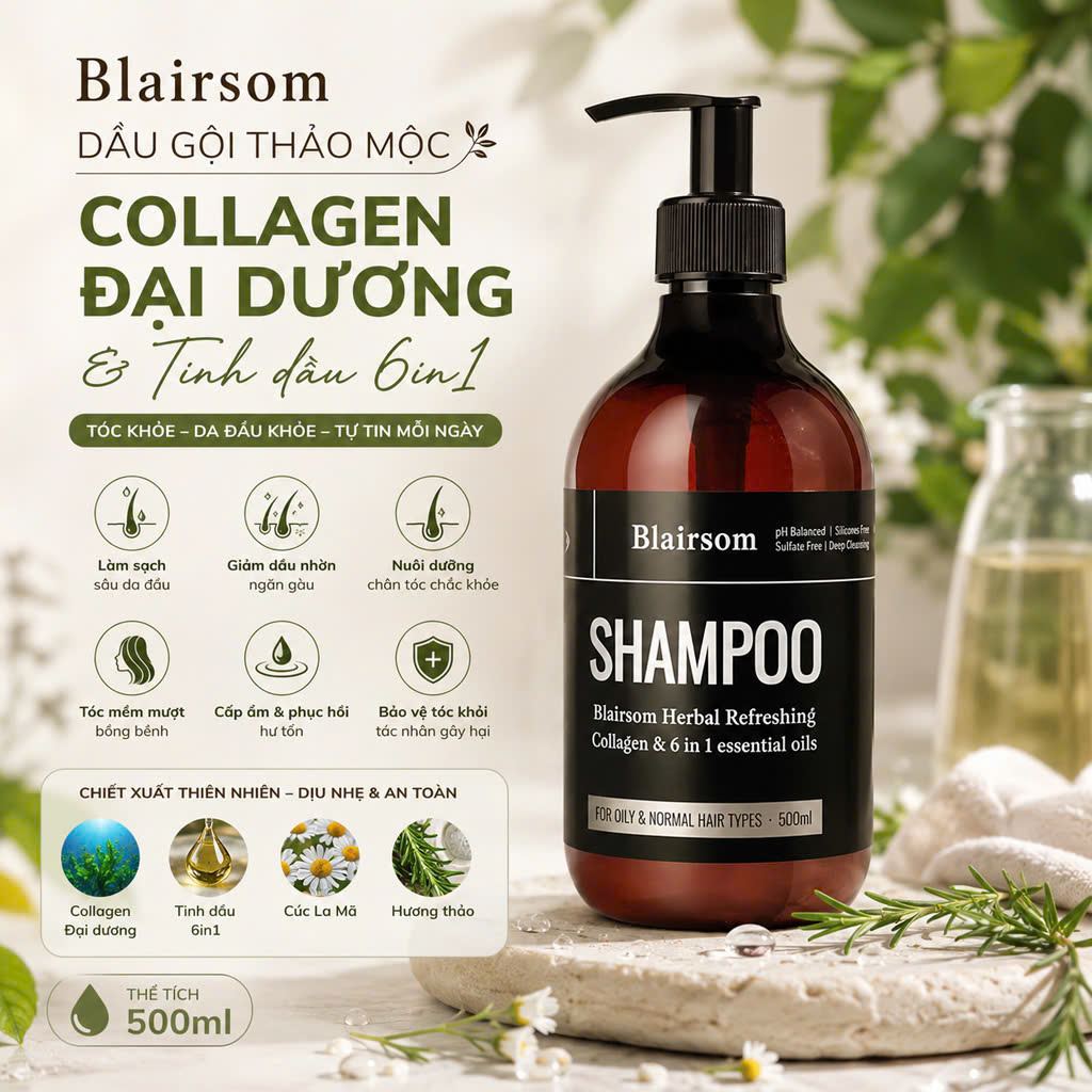 DẦU GỘI & DẦU XẢ BLAIRSOM