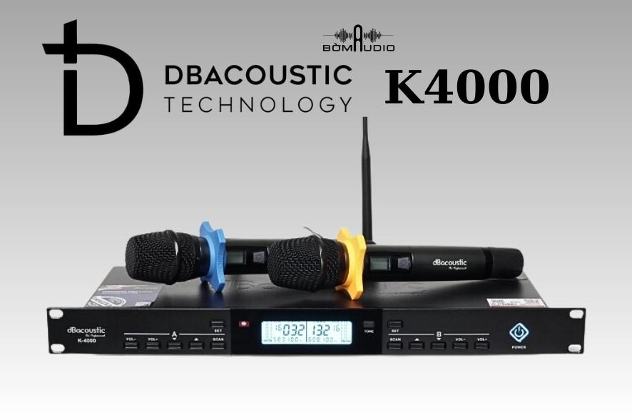 Micro Karaoke DBACOUSTIC K4000