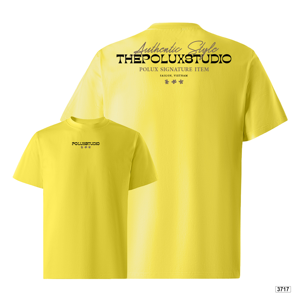 Áo thun nam form rộng streetwear style Polux 3717_thumbnail_8