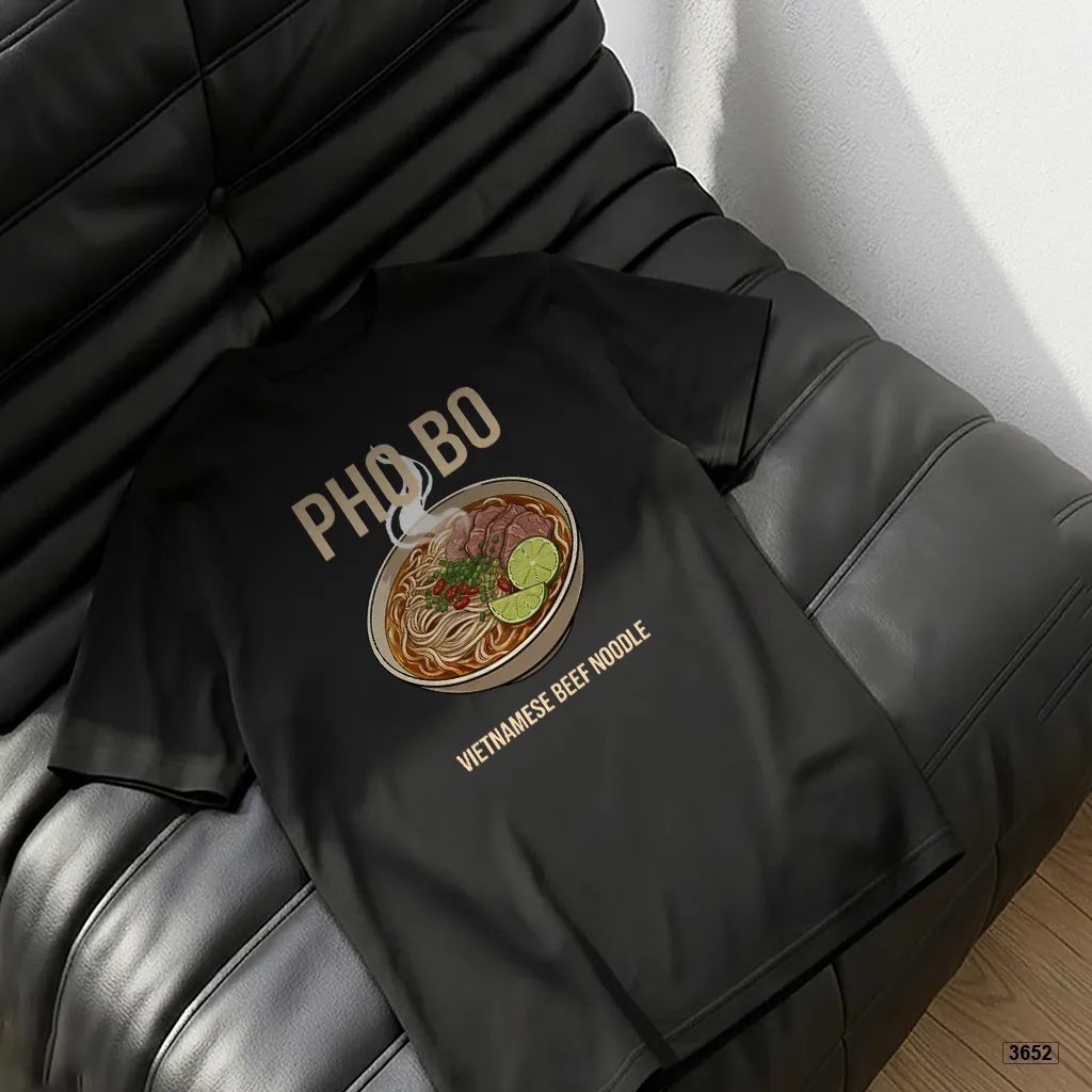 Áo thun nam oversize dày dặn đứng form Pho Bo TeePrint 3652_thumbnail_5