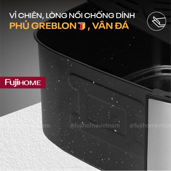 Nồi chiên không dầu Fujihome A10DG2 10Lít -  Dung tích 10L_thumbnail_4