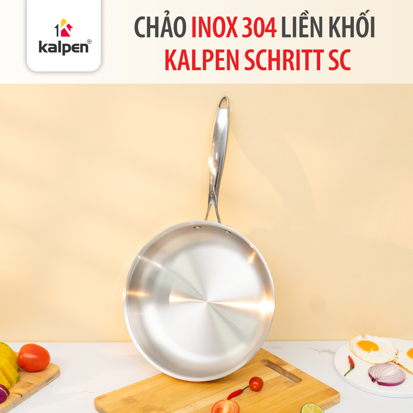 Chảo đúc liền khối không vung kính bằng inox 304_thumbnail_5