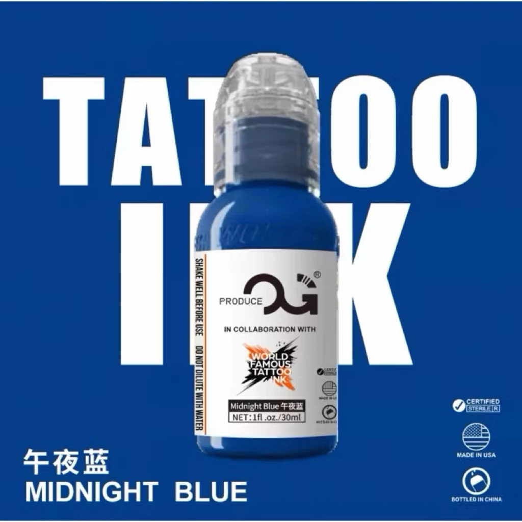 OG x World Famous Ink - Midnight Blue