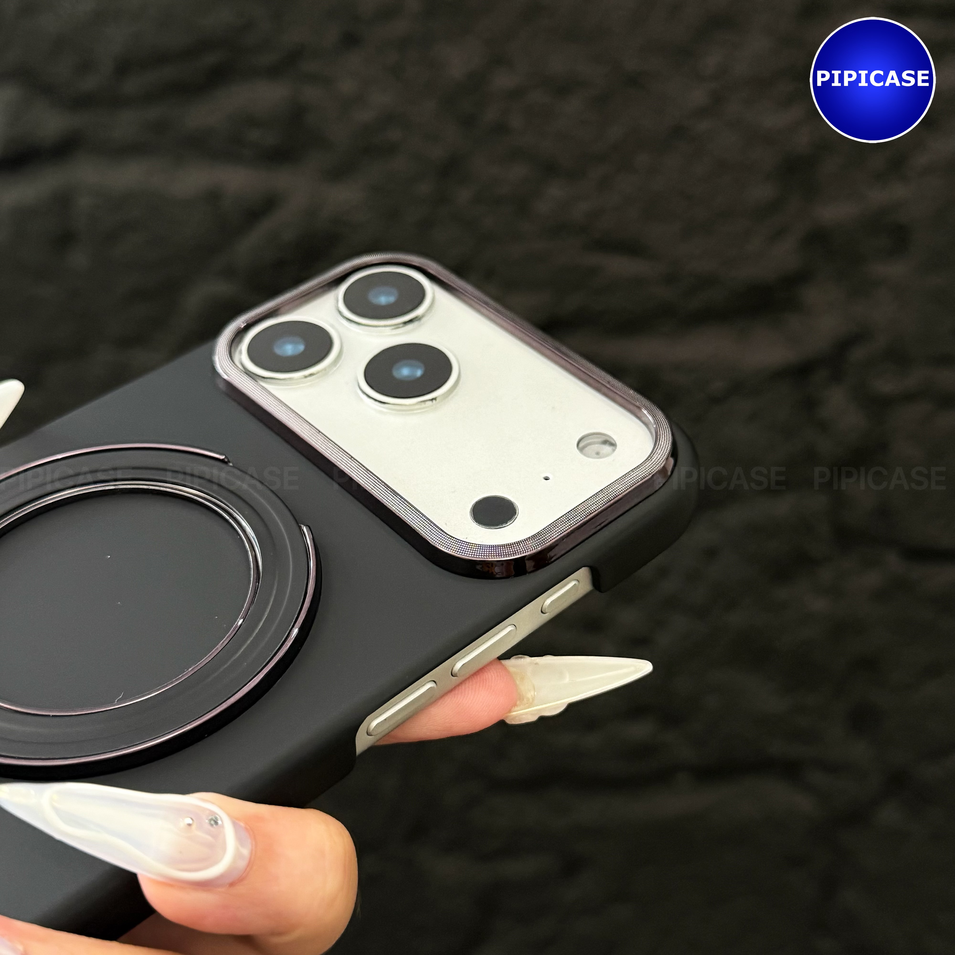 Ốp Lưng iPhone 17 Pro Max - Titan Force - Đen_thumbnail_13