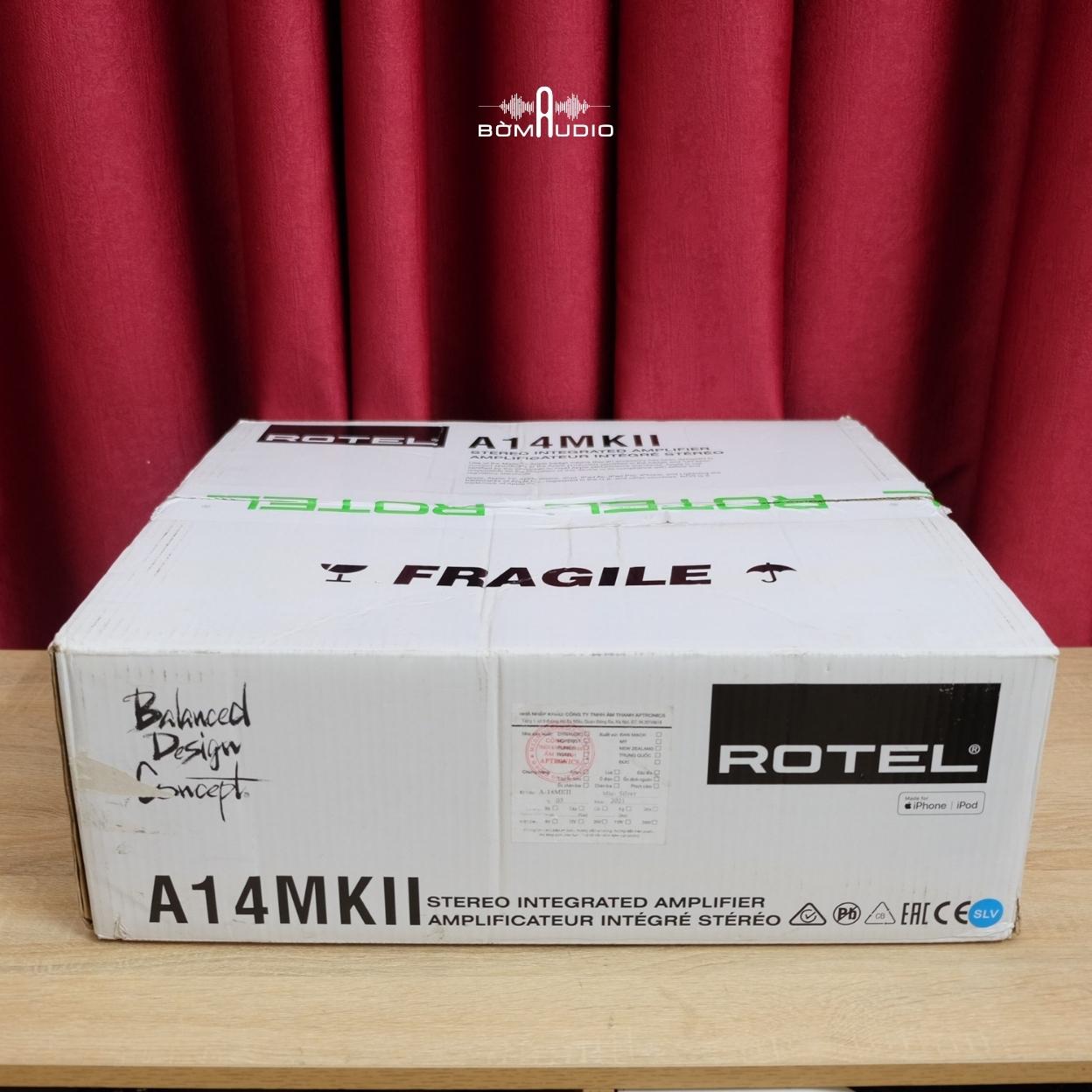 [LIKENEW-FULLBOX 99%] Amply Nghe Nhạc ROTEL A14 MKII_thumbnail_6