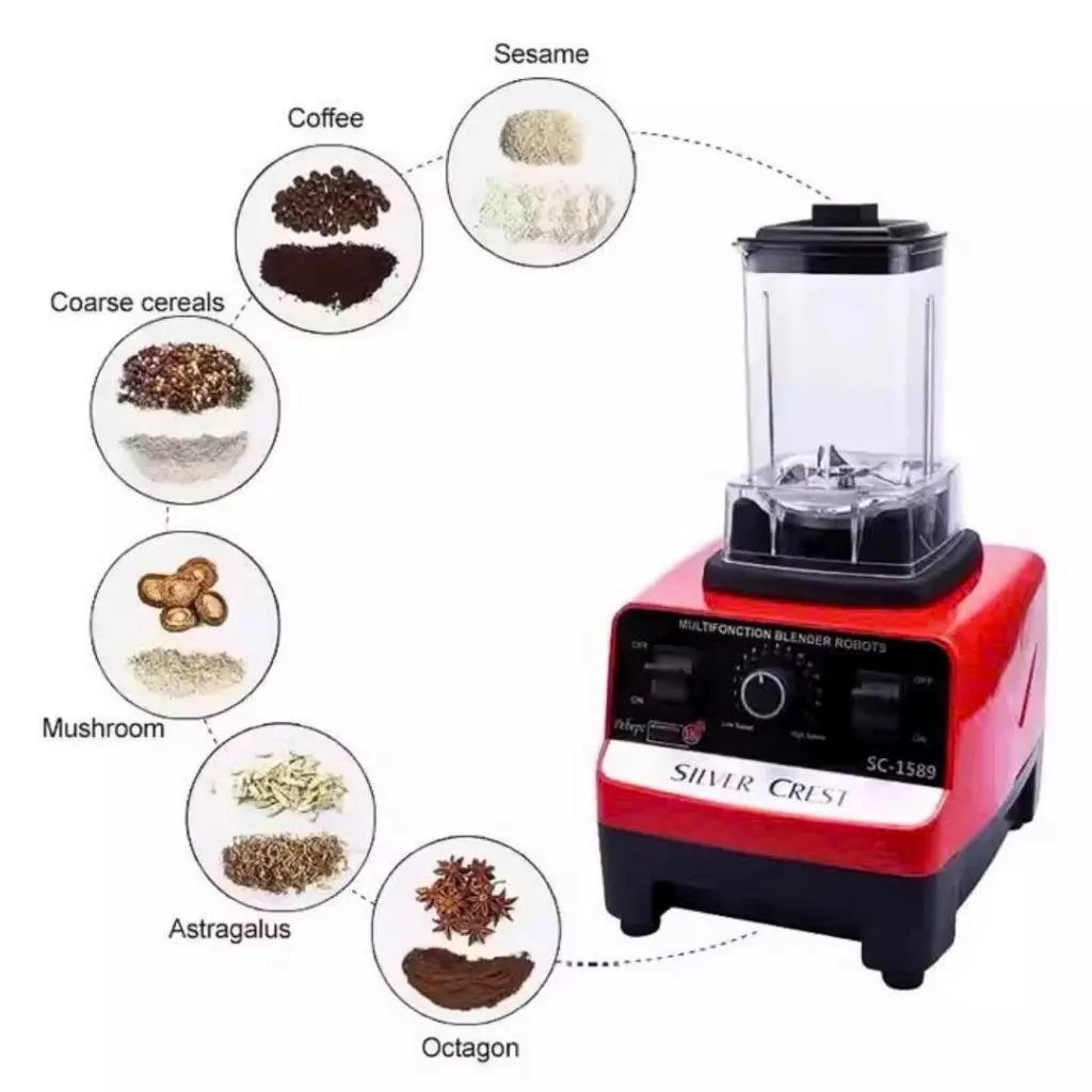 Máy xay sinh tố Silver Crest SC-1589 – 2 cối xay, công suất 4500W_thumbnail_3