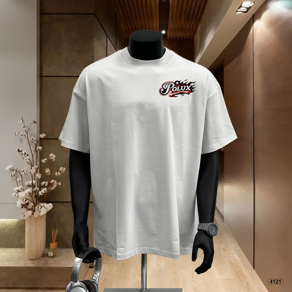 Áo thun nam oversize basic dễ phối Polux 4121_thumbnail_2