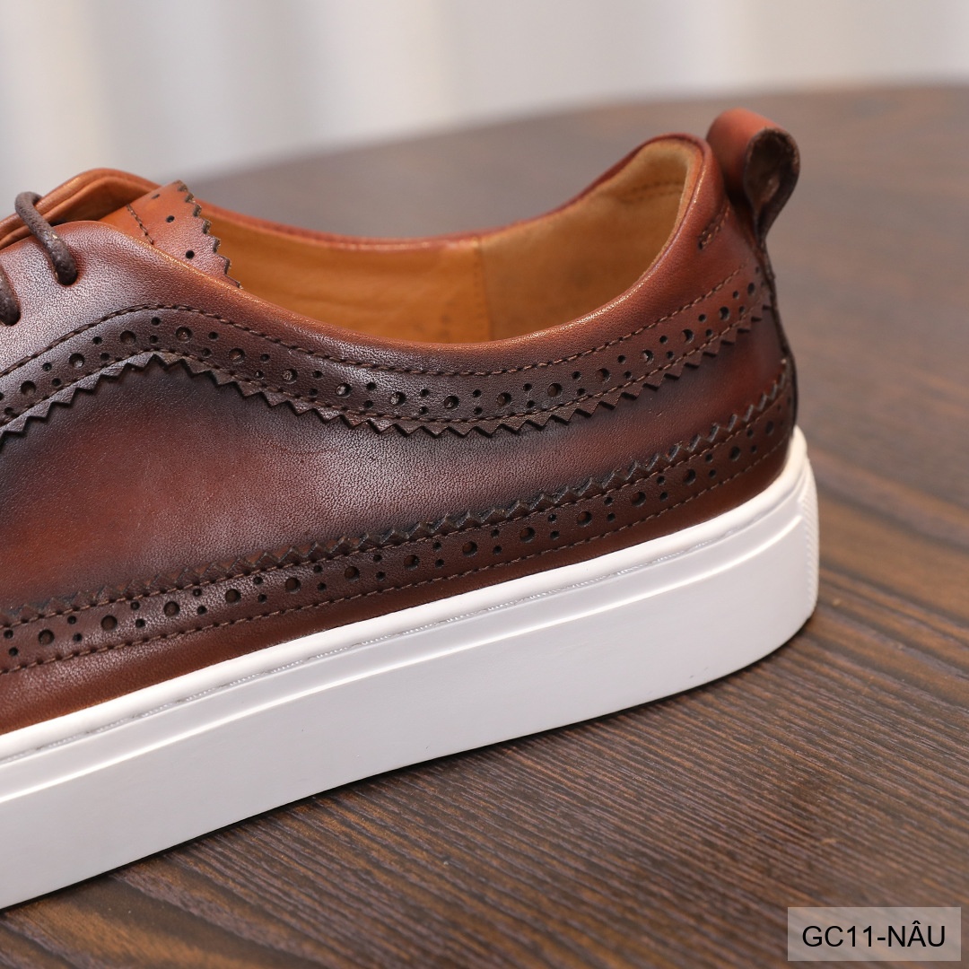 GC11 - Giày Nam Brogue Da Thật Phong Cách Anh Quốc Thiết Kế Sneaker Thời Trang_thumbnail_22