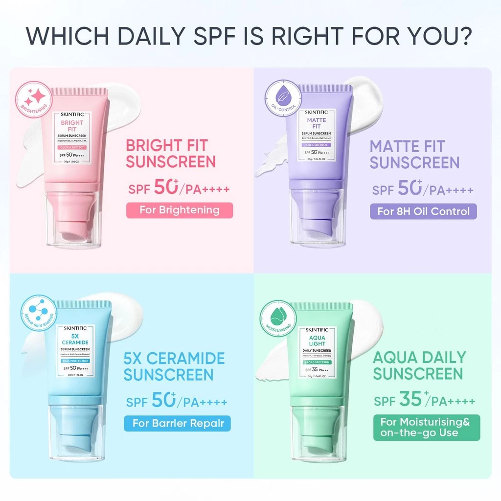 Skintific Bright Fit Serum Sunscreen