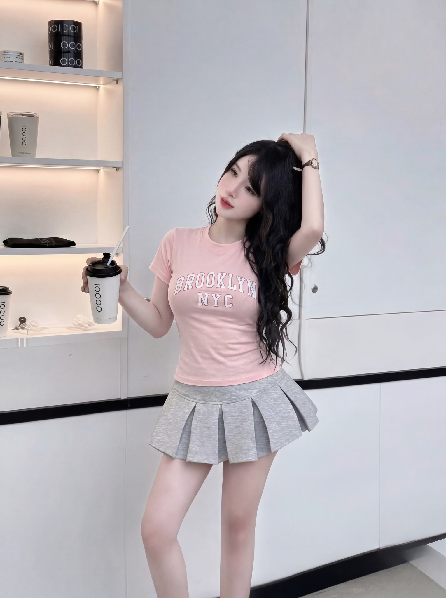 Áo Thun Nữ Korea BROOKLYN NYC LUH.135 (C) (0687)_thumbnail_1