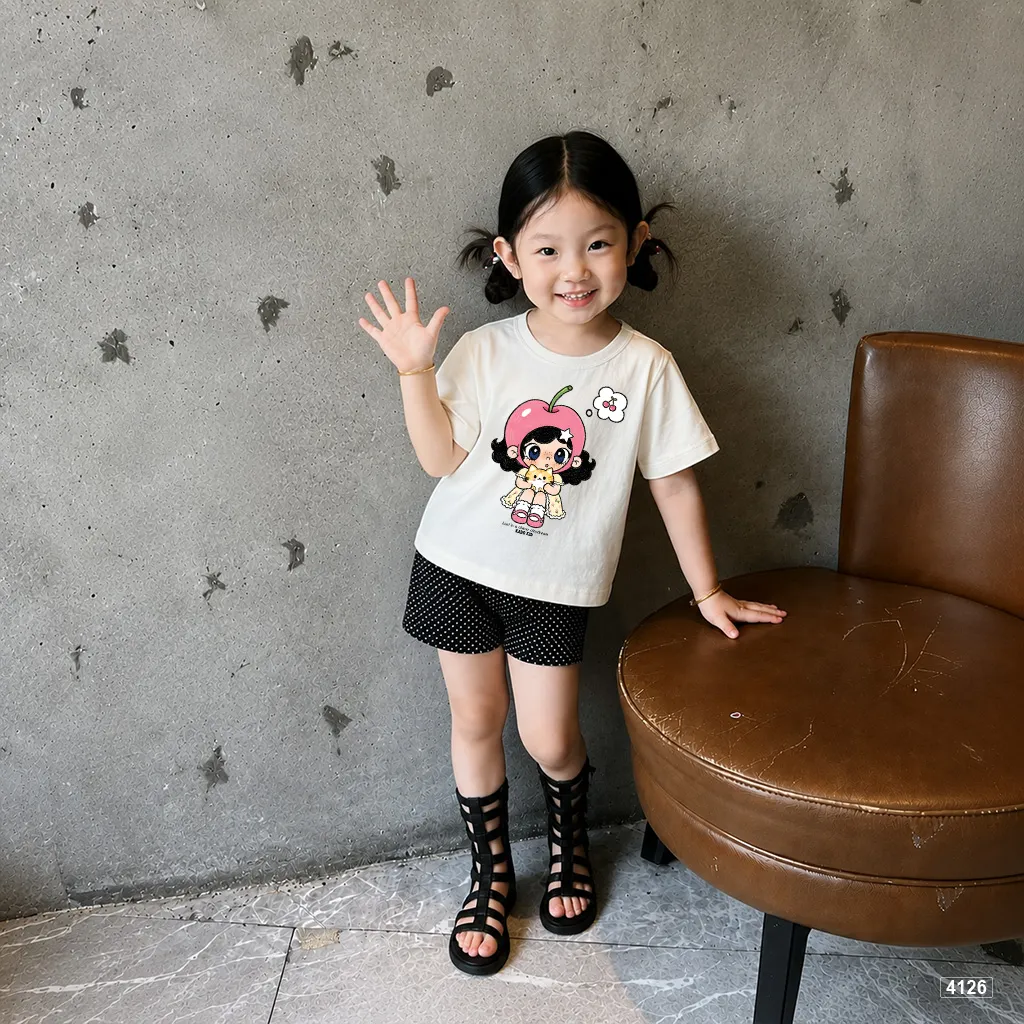 Áo thun bé gái Baby Cherry dễ thương Kado 4126_thumbnail_5