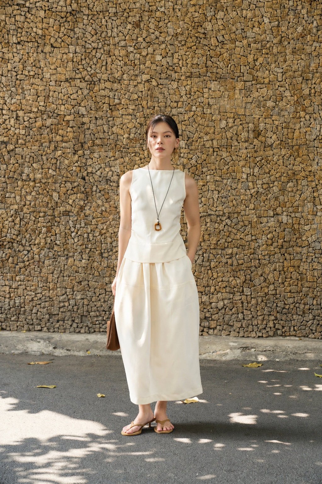 CREAM BLOSSOM SET