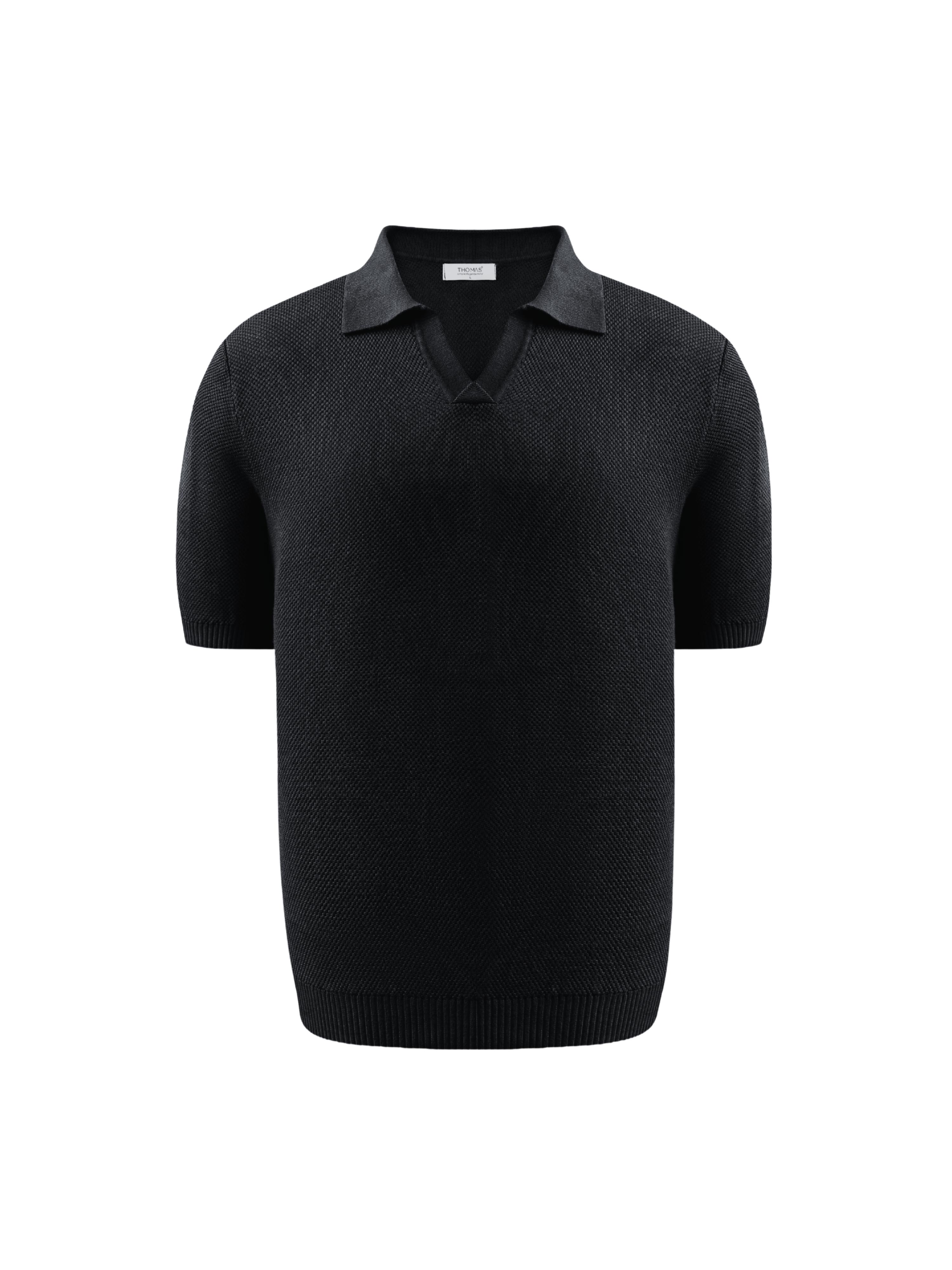 Áo Polo Dệt Kim Nẹp V Swift Sợi Viscose Form Regular_thumbnail_4