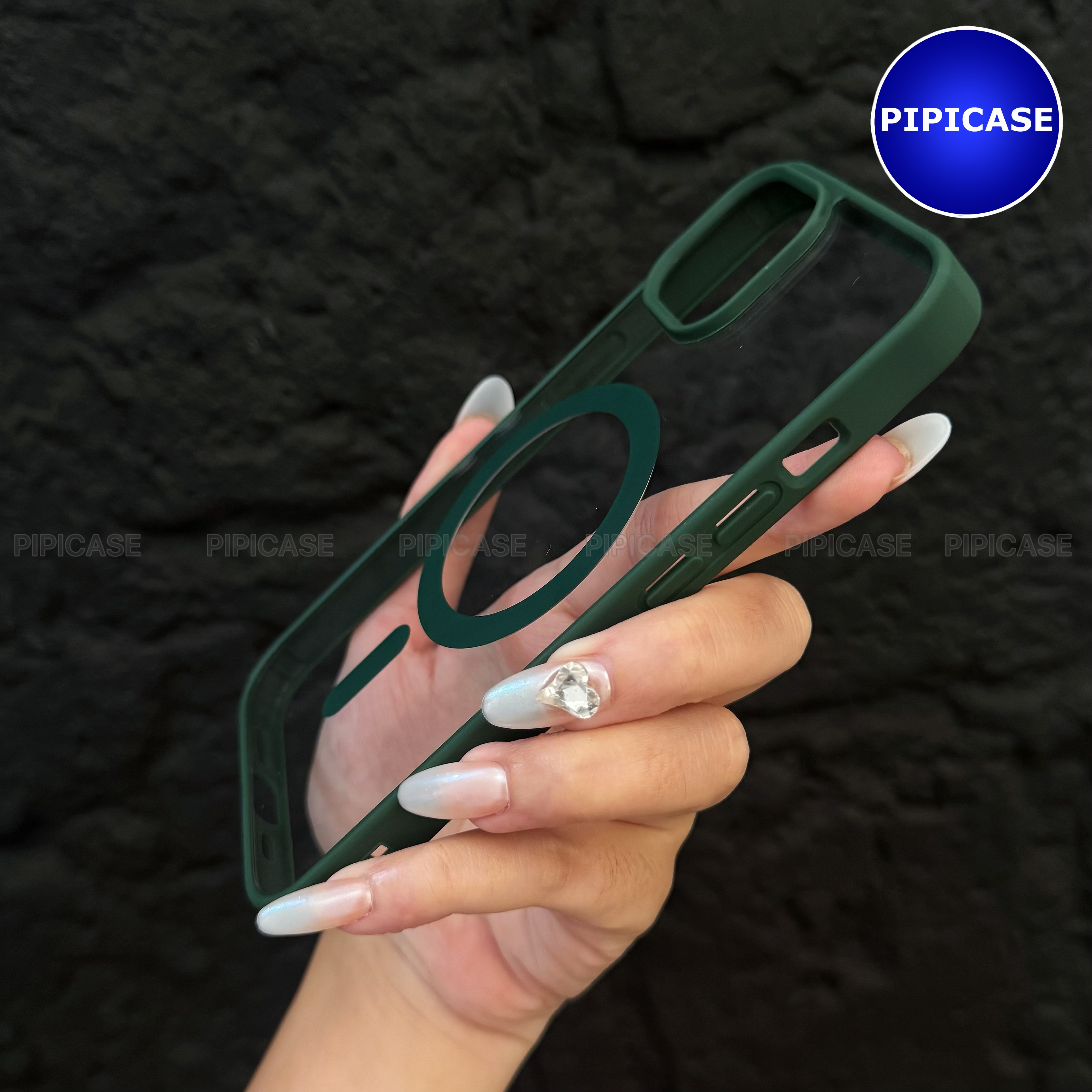 Ốp Lưng iPhone 15 Plus - Chic - Xanh Lá_thumbnail_21