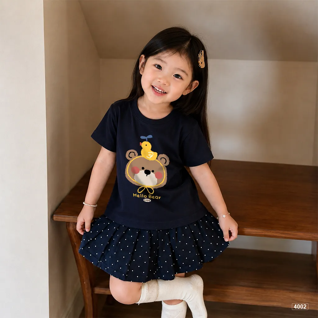 Áo thun bé trai bé gái Gấu Teddy đáng yêu Kado 4002_thumbnail_4