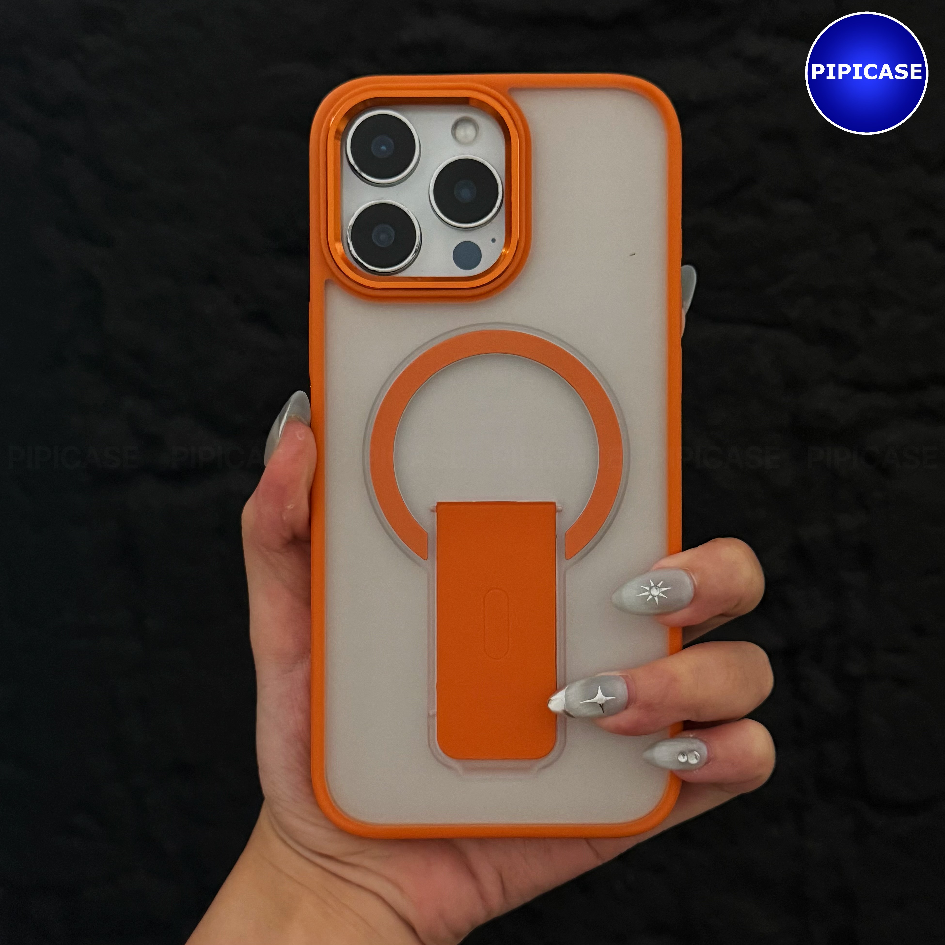 Ốp Lưng iPhone 16 Pro Max - Quin - Cam_thumbnail_1