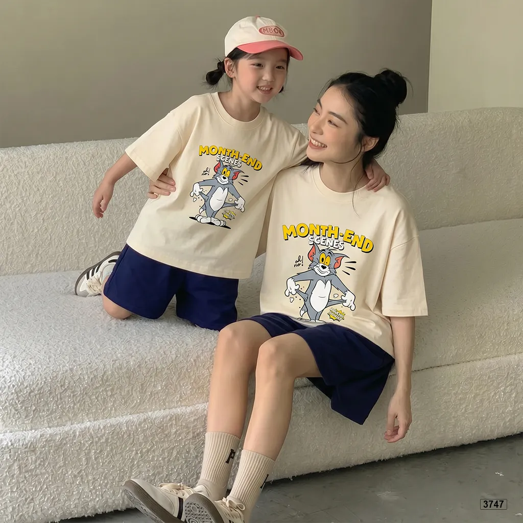Áo thun bé và gia đình mèo Tôm Kado 3747_thumbnail_3